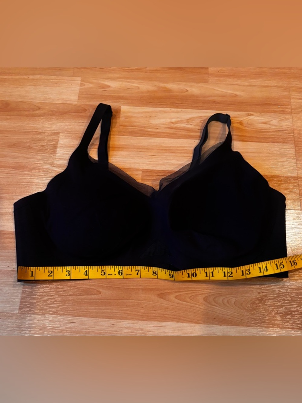 Honey Love Two-Pack Seamless Support Bras — Black & Nude - Picture 4 of 8